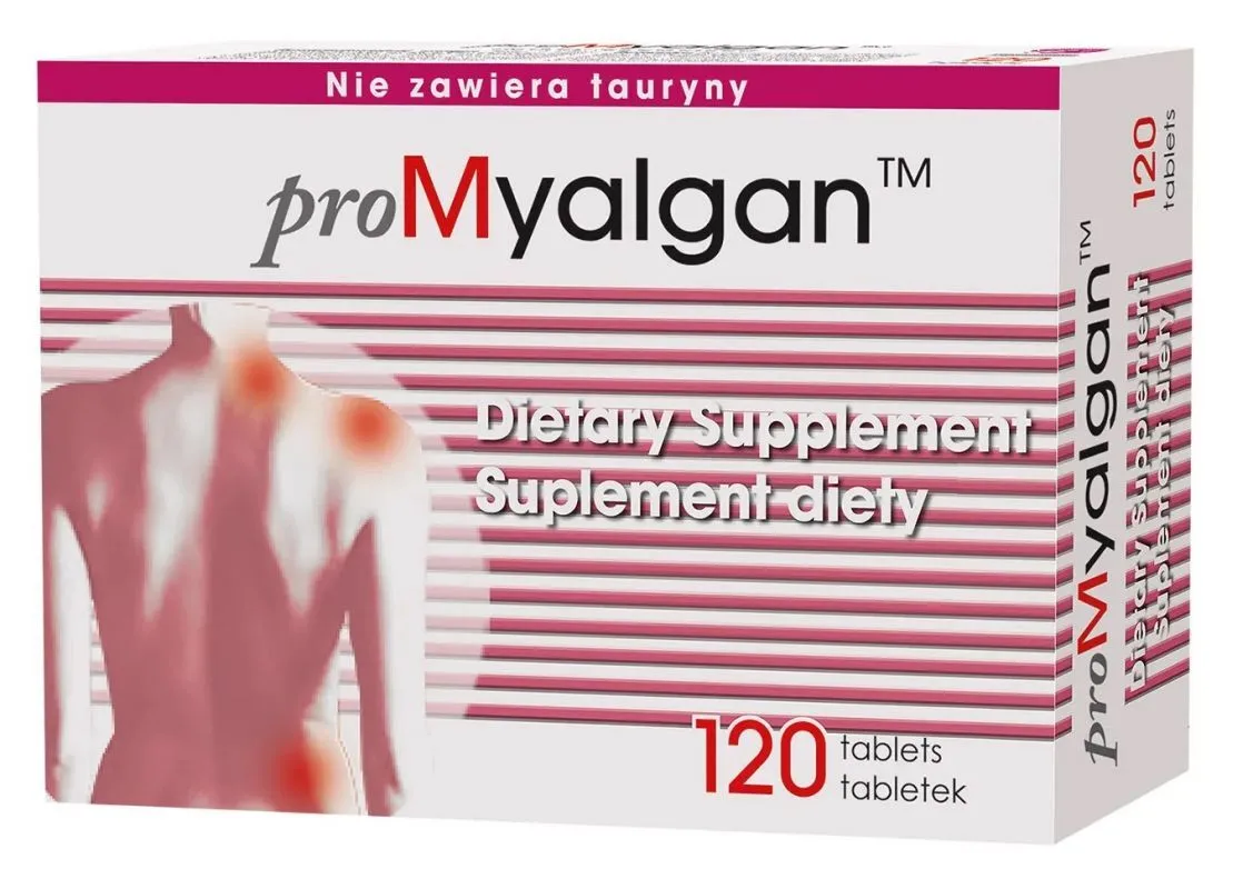 ProMyalgan, suplement diety, 120 tabletek