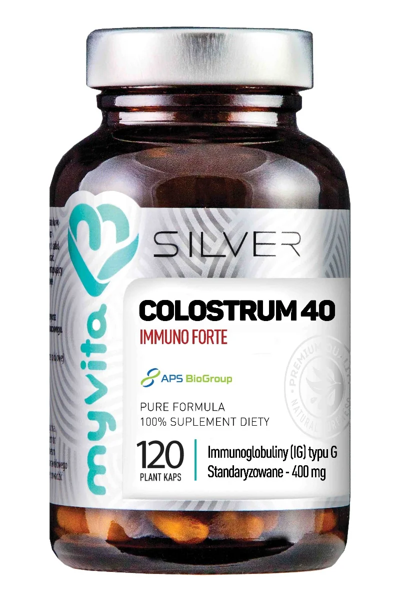 MyVita Silver Colostrum Immuno Forte 120 kapsułek