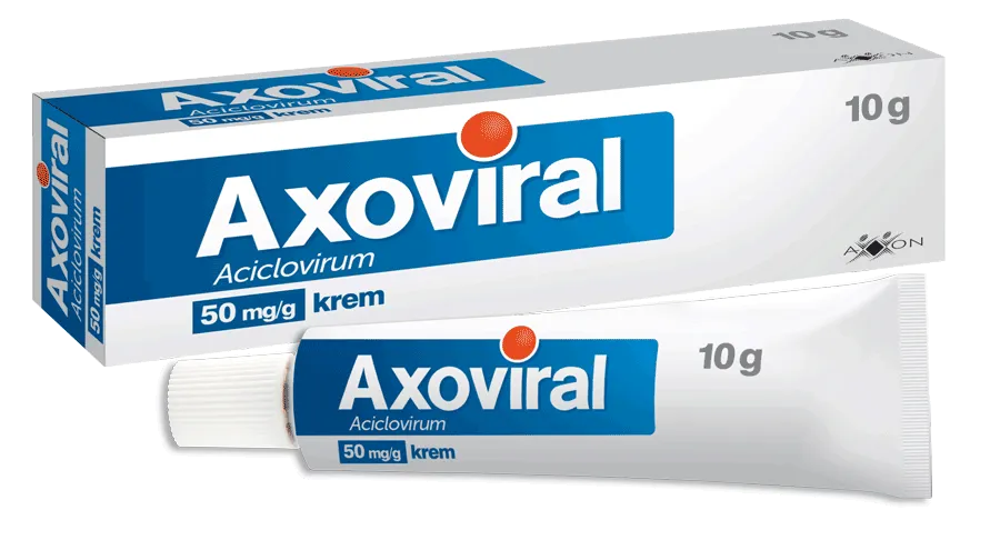 Axoviral, 50 mg/g, krem, 10 g