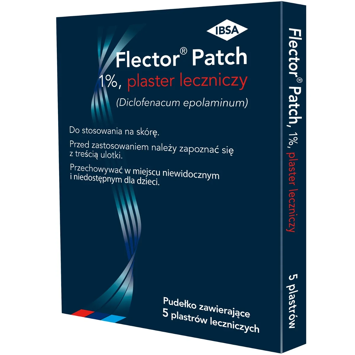Flector Patch 1% plaster leczniczy, 5 sztuk