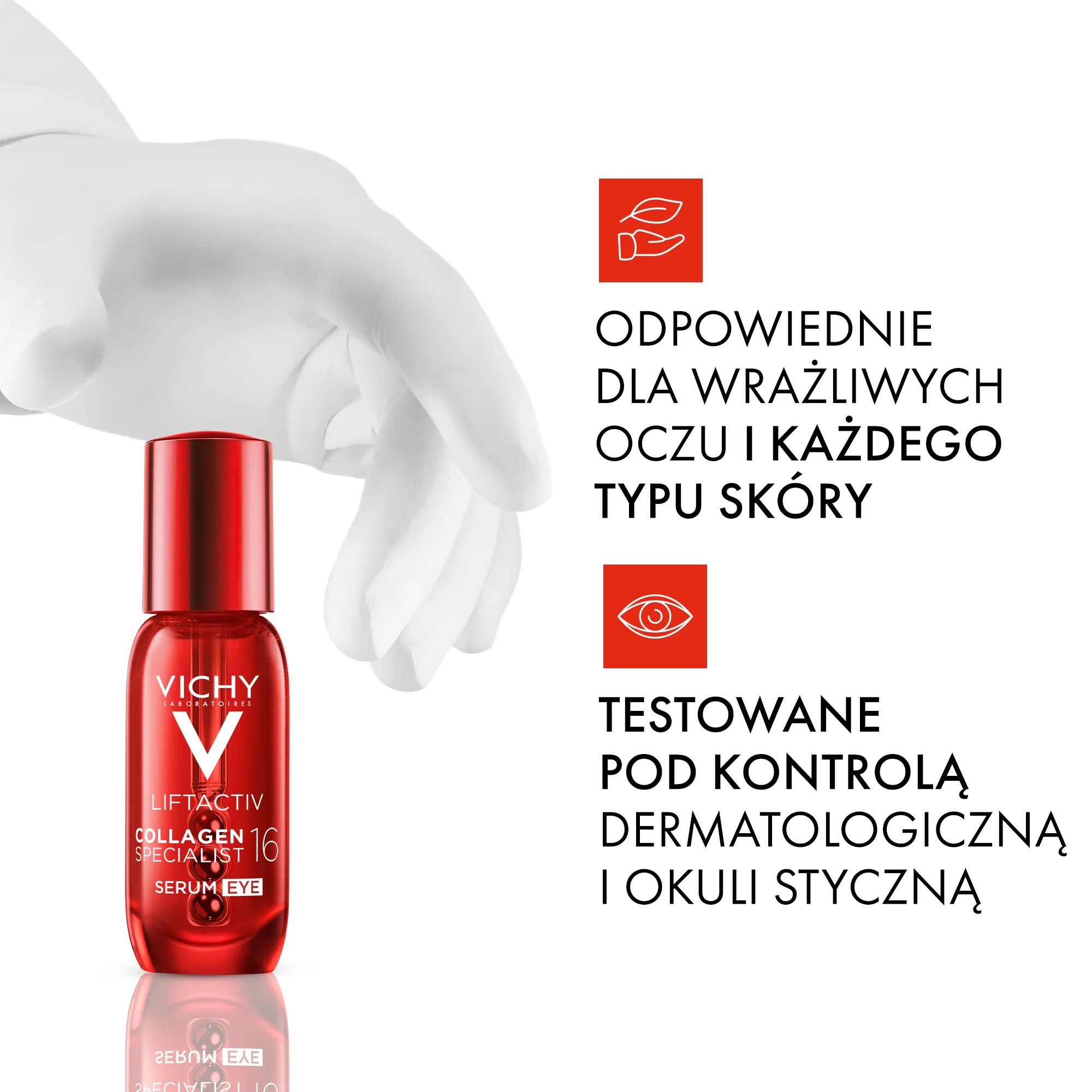 Vichy Liftactiv Collagen Specialist 16 serum pod oczy, 15 ml