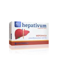 Hepativum, suplement diety, 40 tabletek