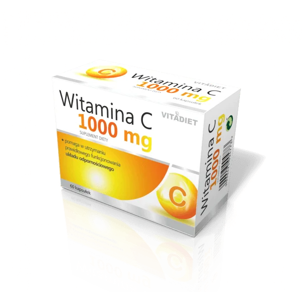 Vitadiet witamina C 1000 mg, 60 kapsułek