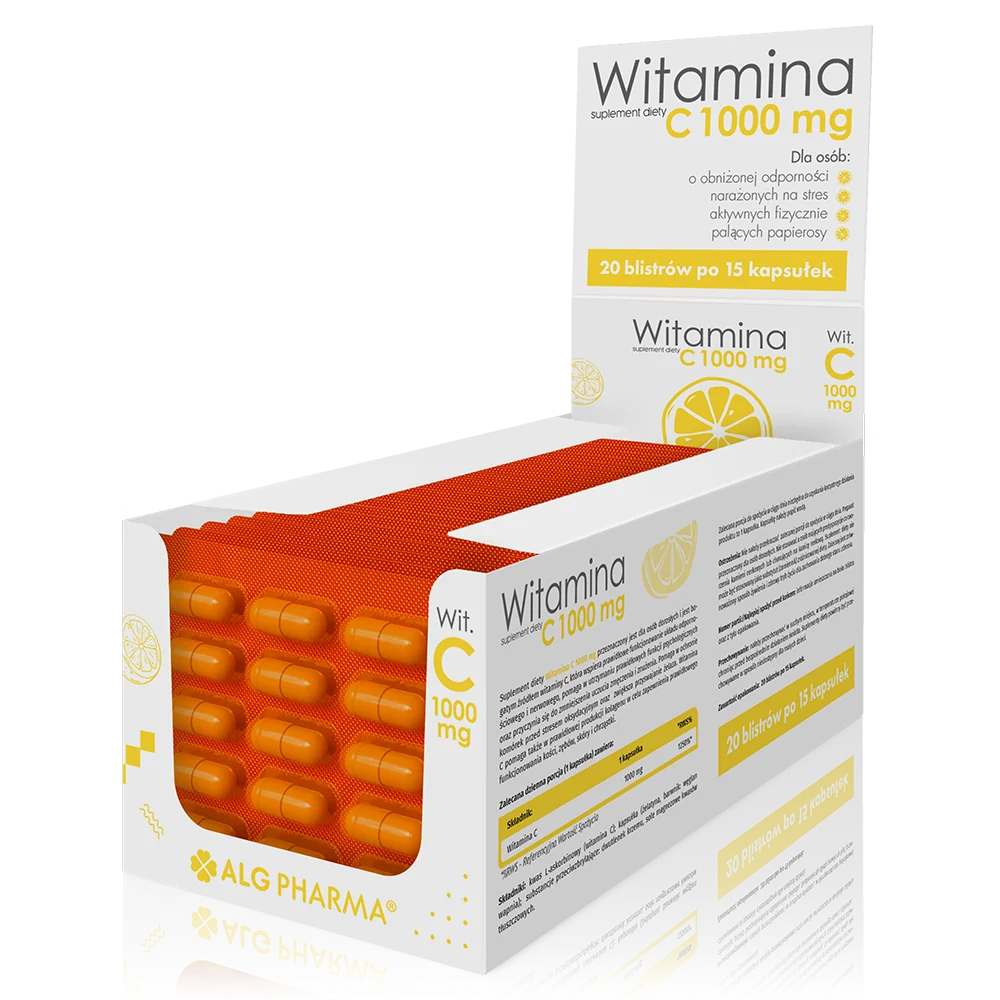 Alg Pharma Witamina C 1000 mg 300 kapsułek