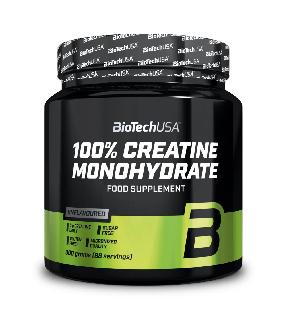 BioTechUSA 100% Creatine Monohydrate proszek, 300 g
