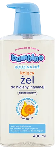 Bambino Rodzina, kojący żel do higieny intymnej, 400 ml