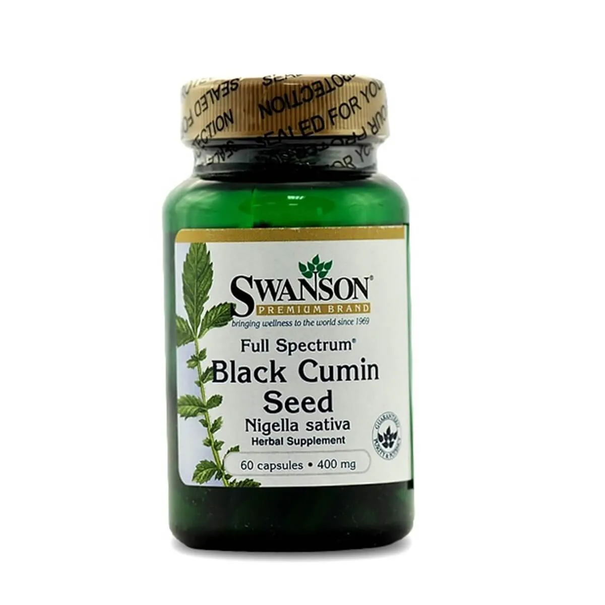 Swanson Black Cumin Seed, suplement diety, 60 kapsułek