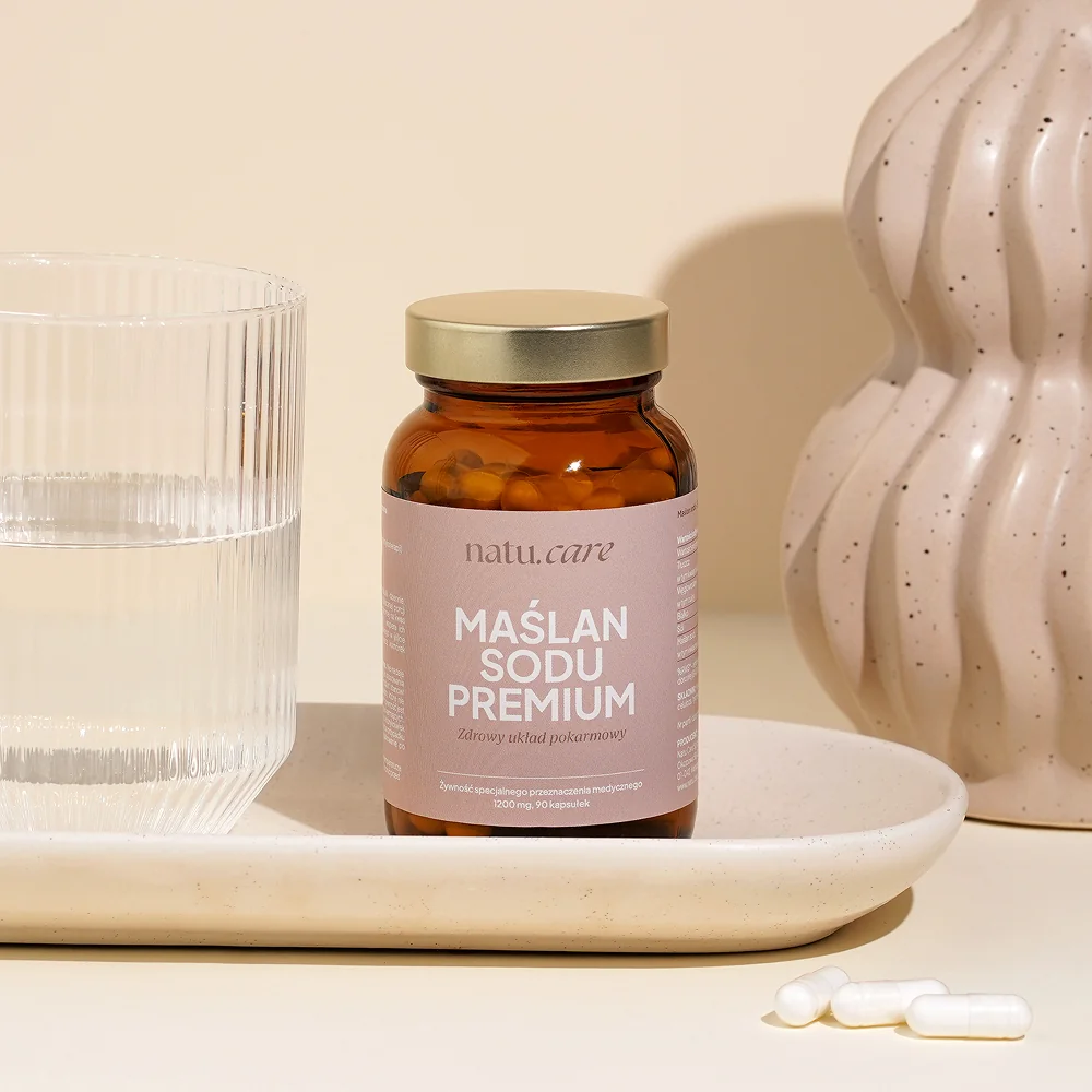 Natu.Care Maślan Sodu Premium 90 kapsułek