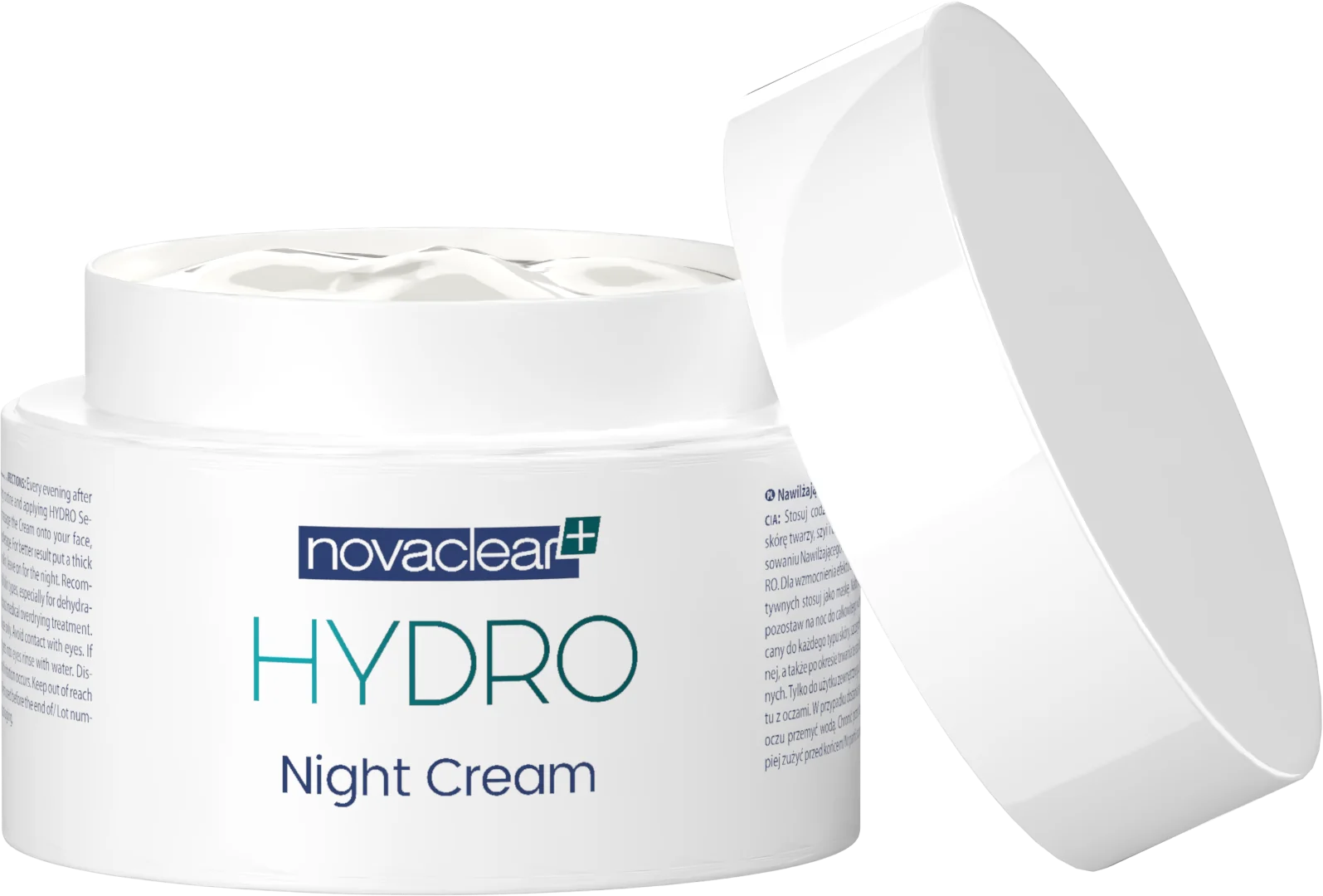 Novaclear Hydro nawilżający krem-maska na noc, 50 ml
