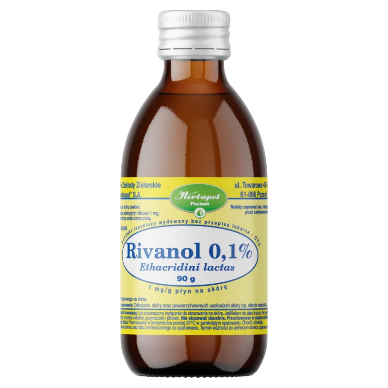 Rivanol 0,1% płyn na skóre, 90 g