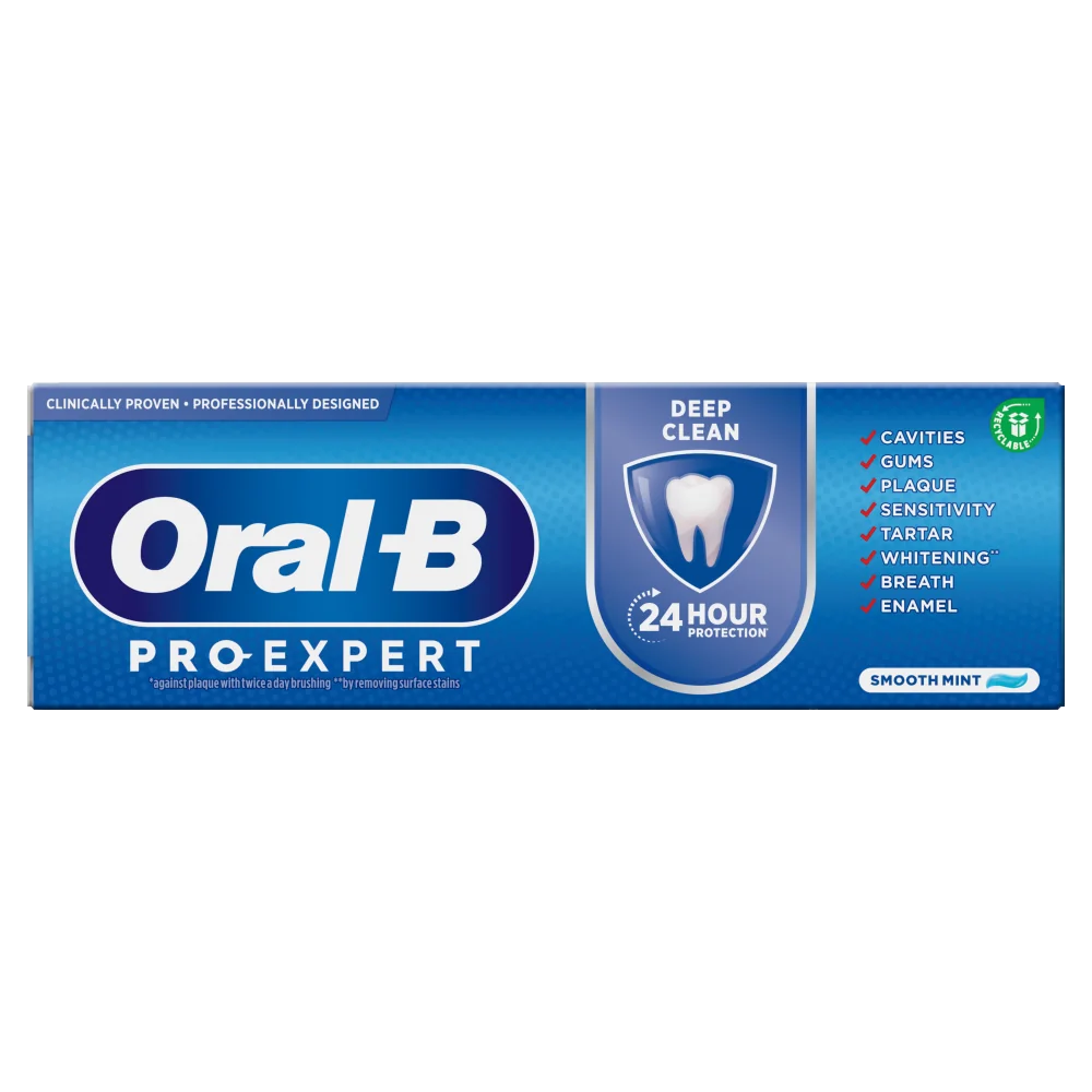 Oral-B Pro-Expert Deep Clean dokładnie czyszcząca pasta do zębów, 75 ml