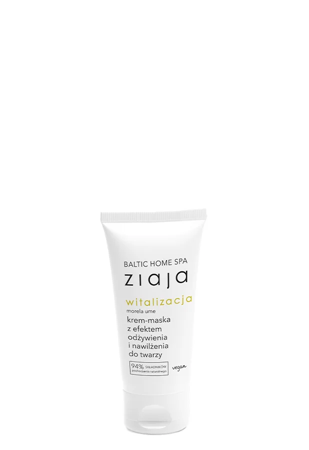 Ziaja Baltic Home Spa Witalizacja krem-maska z efektem odżywienia i nawilżenia do twarzy, 50 ml