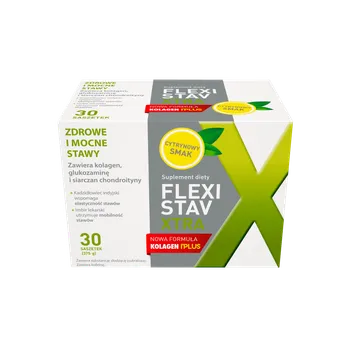 FlexiStav XTRA smak cytrynowy, suplement diety, 30 saszetek 