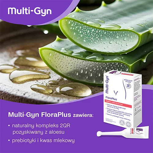 Multi-Gyn FloraPlus żel dopochwowy, 5x5ml