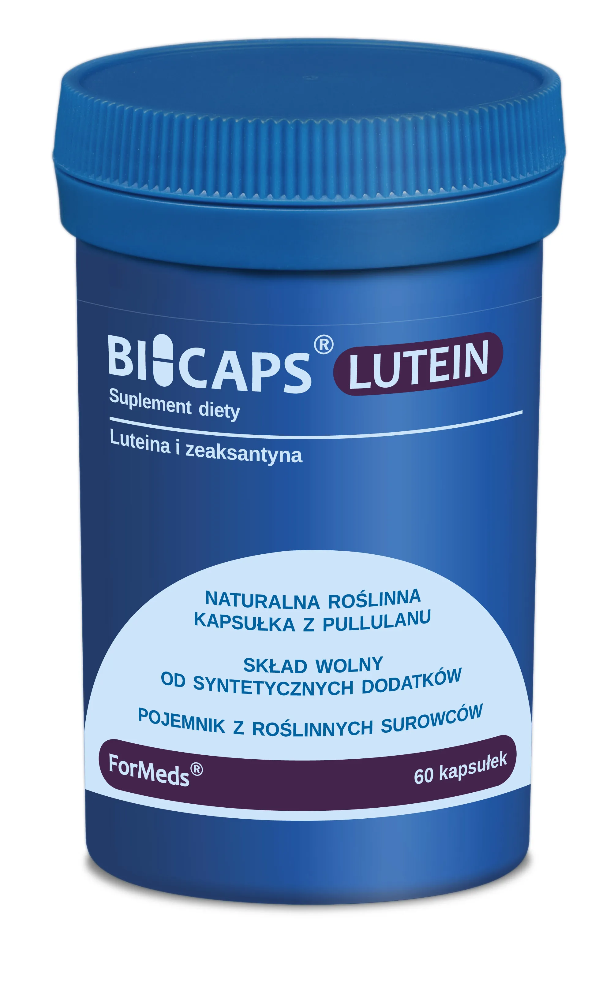 ForMeds Bicaps Lutein, suplement diety, 60 kapsułek