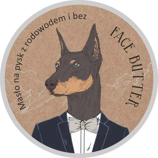 LaQ Doberman Zestaw Żel pod prysznic 500 ml + Masło do twarzy 50 ml + Mydło kostka 85 g