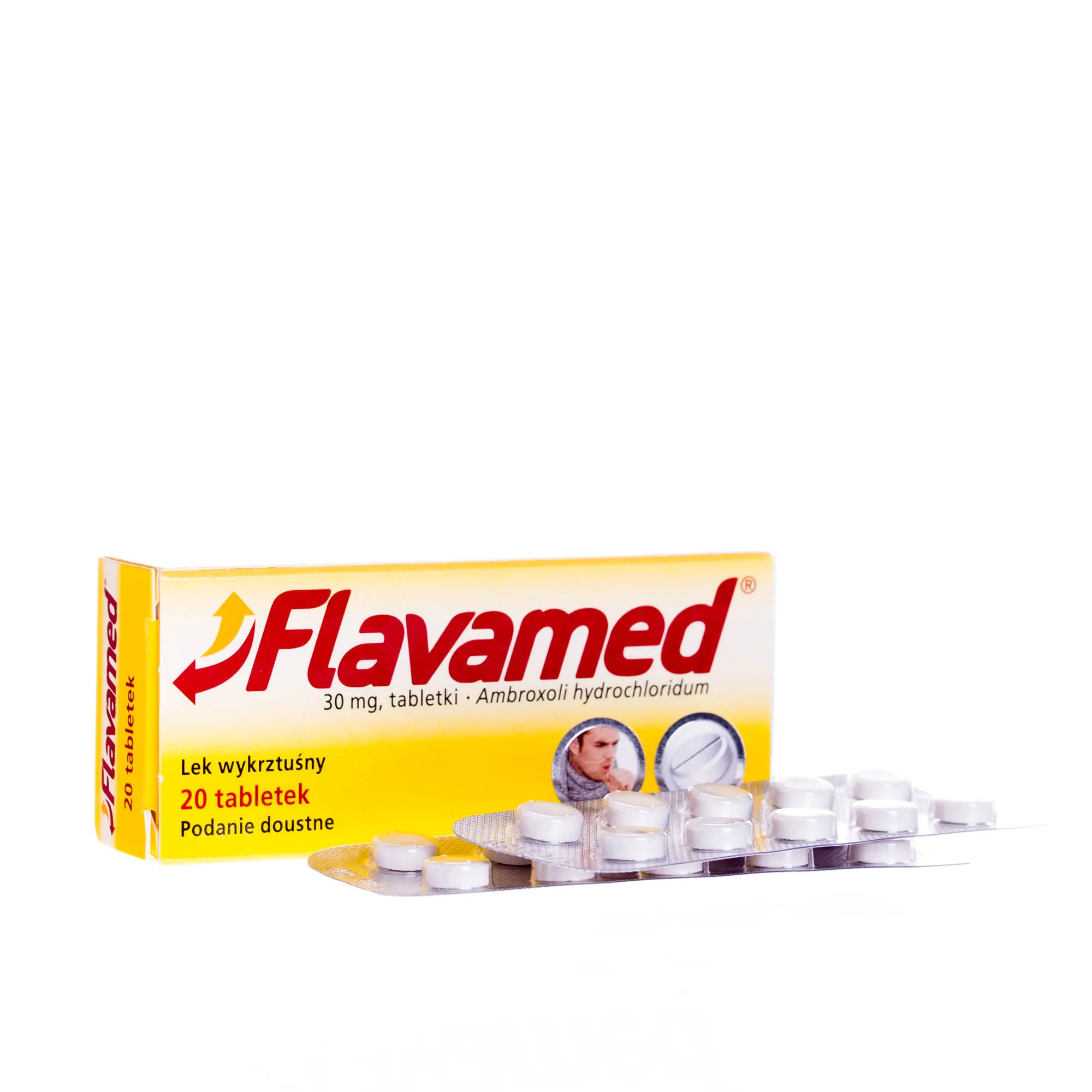 Flavamed, 30 mg, 20 tabletek