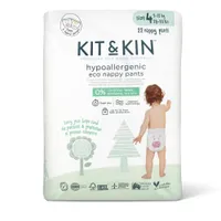 Kit & Kin biodegradowalne pieluchomajtki Nappy Pants 4 (9-14 kg), 22 szt.
