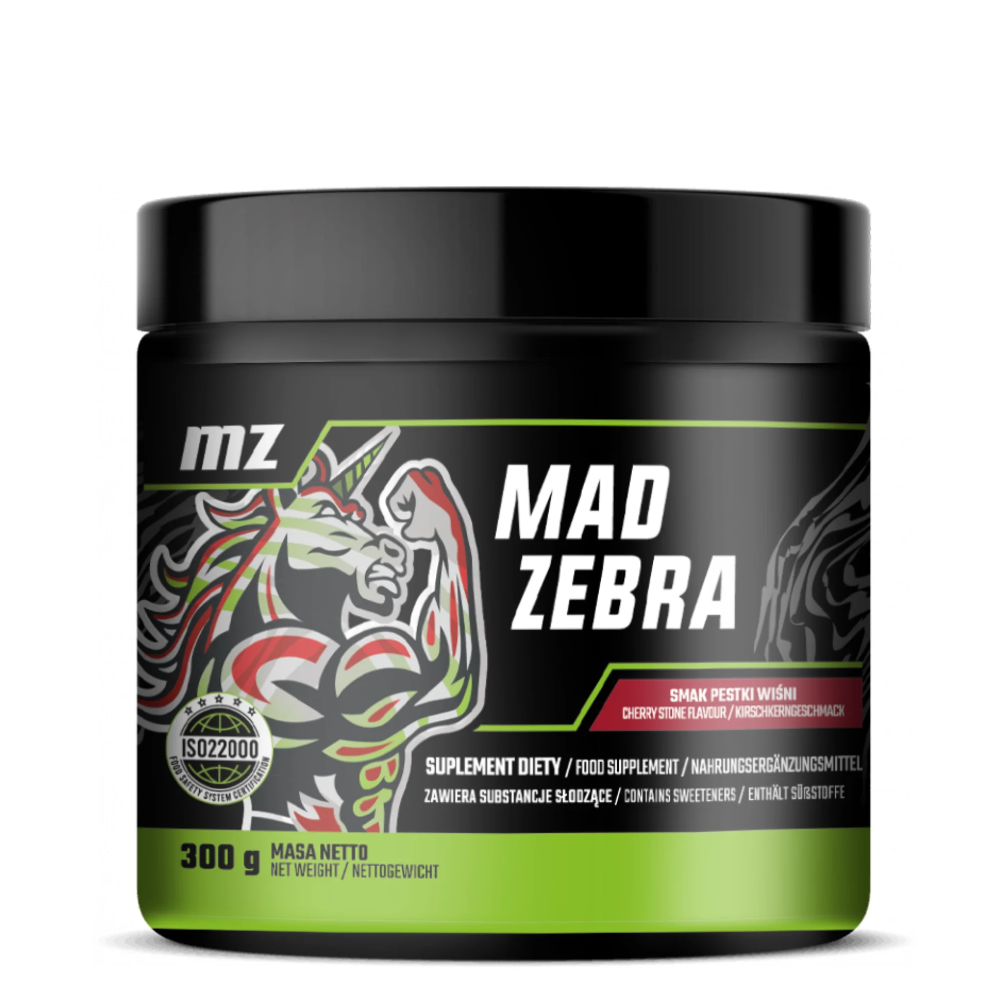 MZ Mad Zebra smak pestki wiśni, 300 g