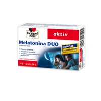 Doppelherz Aktiv Melatonina Duo, suplement diety, 40 tabletek