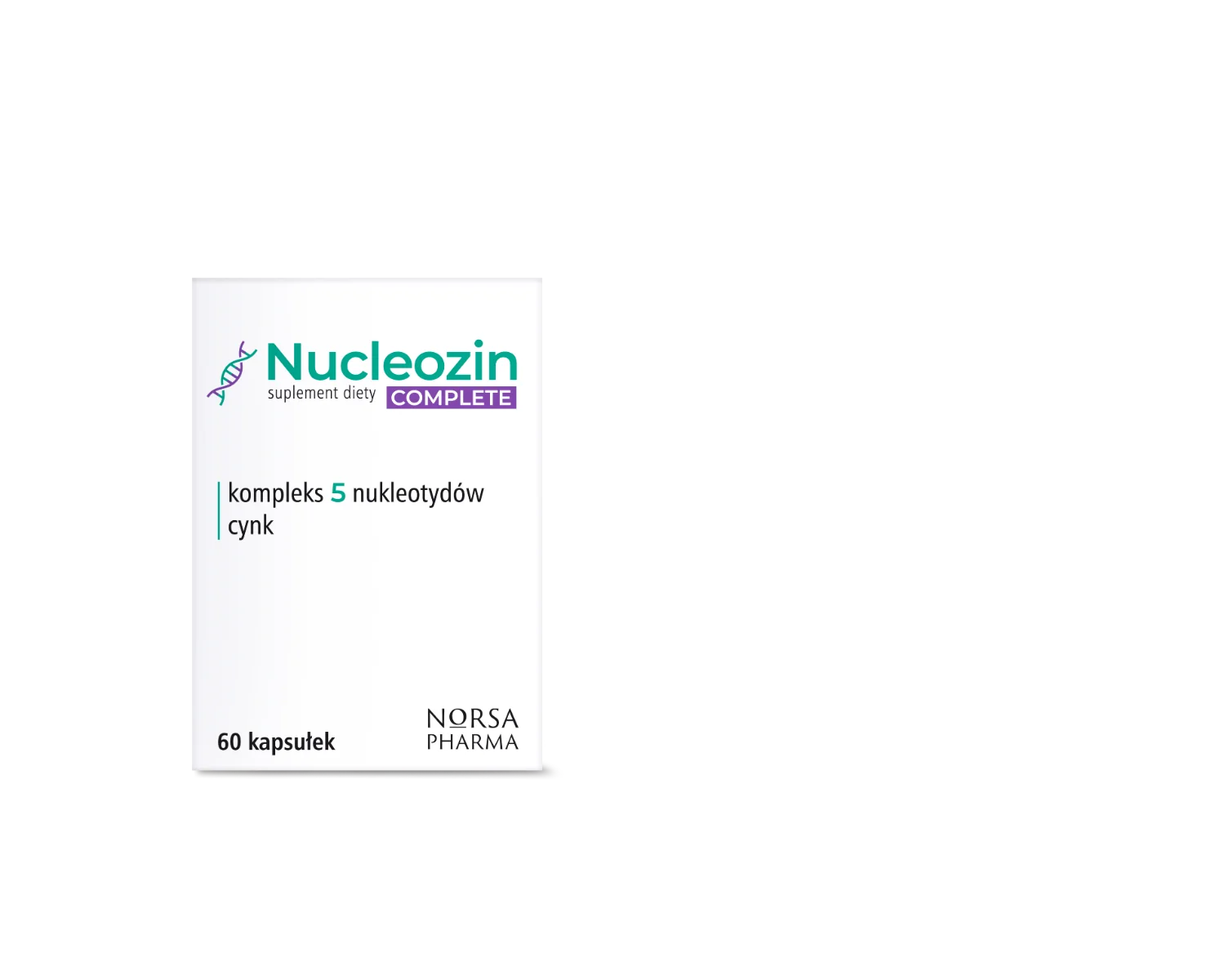 Norsa Pharma Nucleozin Complete 60 kapsułek