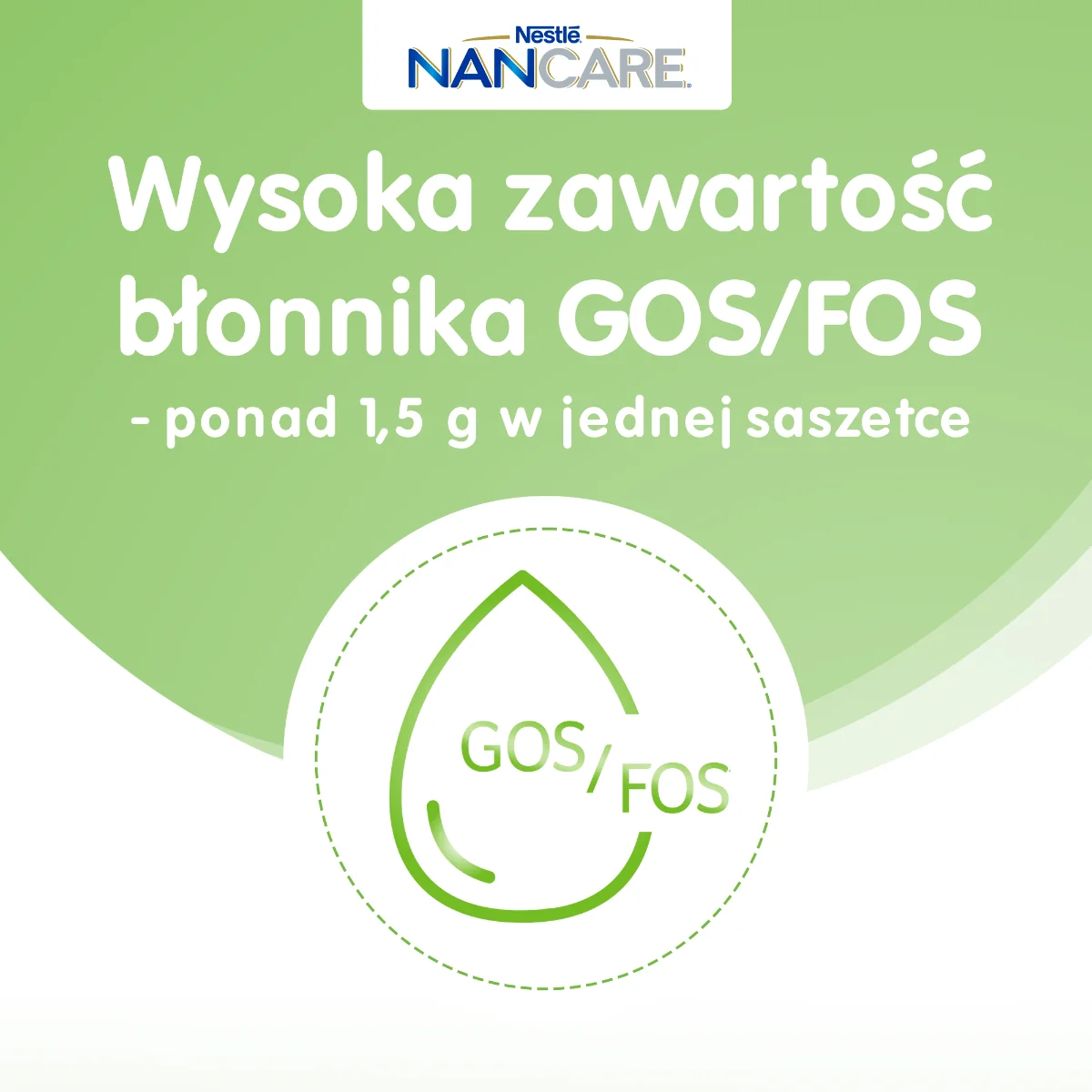 Nestle NanCare Flora Equilibrium suplement diety, 20 saszetek