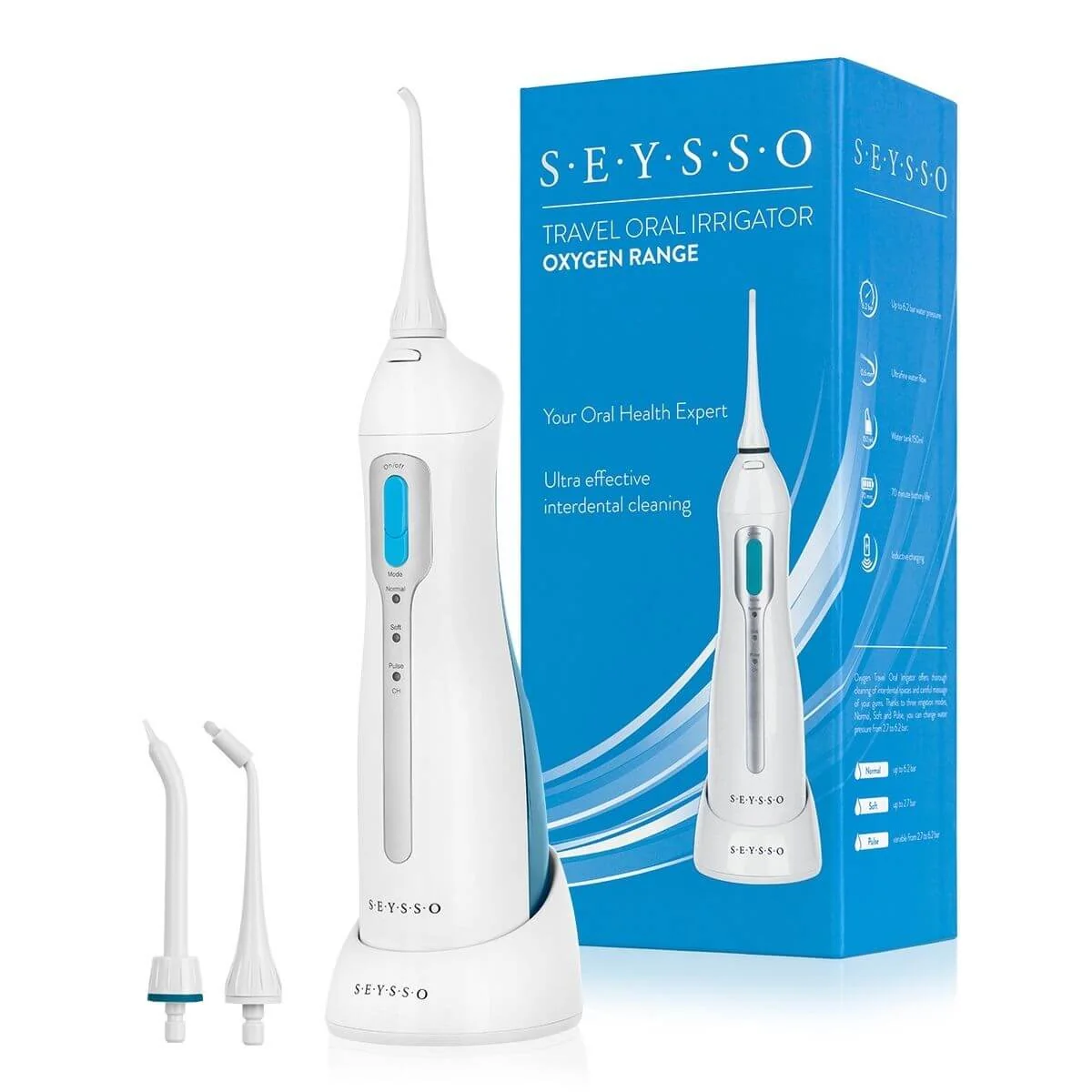 Seysso Oxygen Travel irygator bezprzewodowy, 1 sztuka