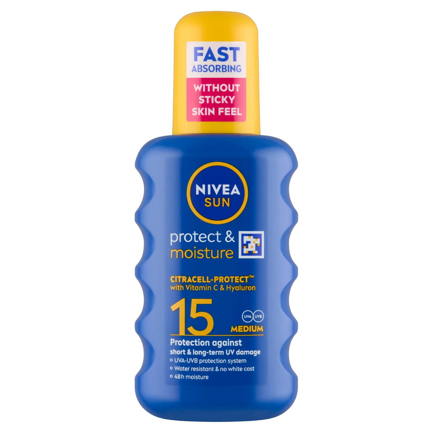 Nivea Sun Protect And Moisture nawilżający spray do opalania SPF 15, 200 ml