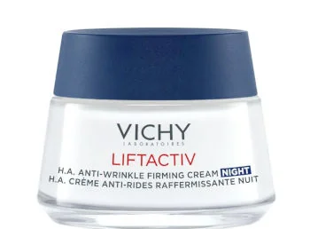 Vichy Liftactiv H.A. przeciwzmarszczkowy krem ujędrniający z kwasem hialuronowym na noc Vichy Liftactiv H.A. przeciwzmarszczkowy krem ujędrniający z kwasem hialuronowym na noc