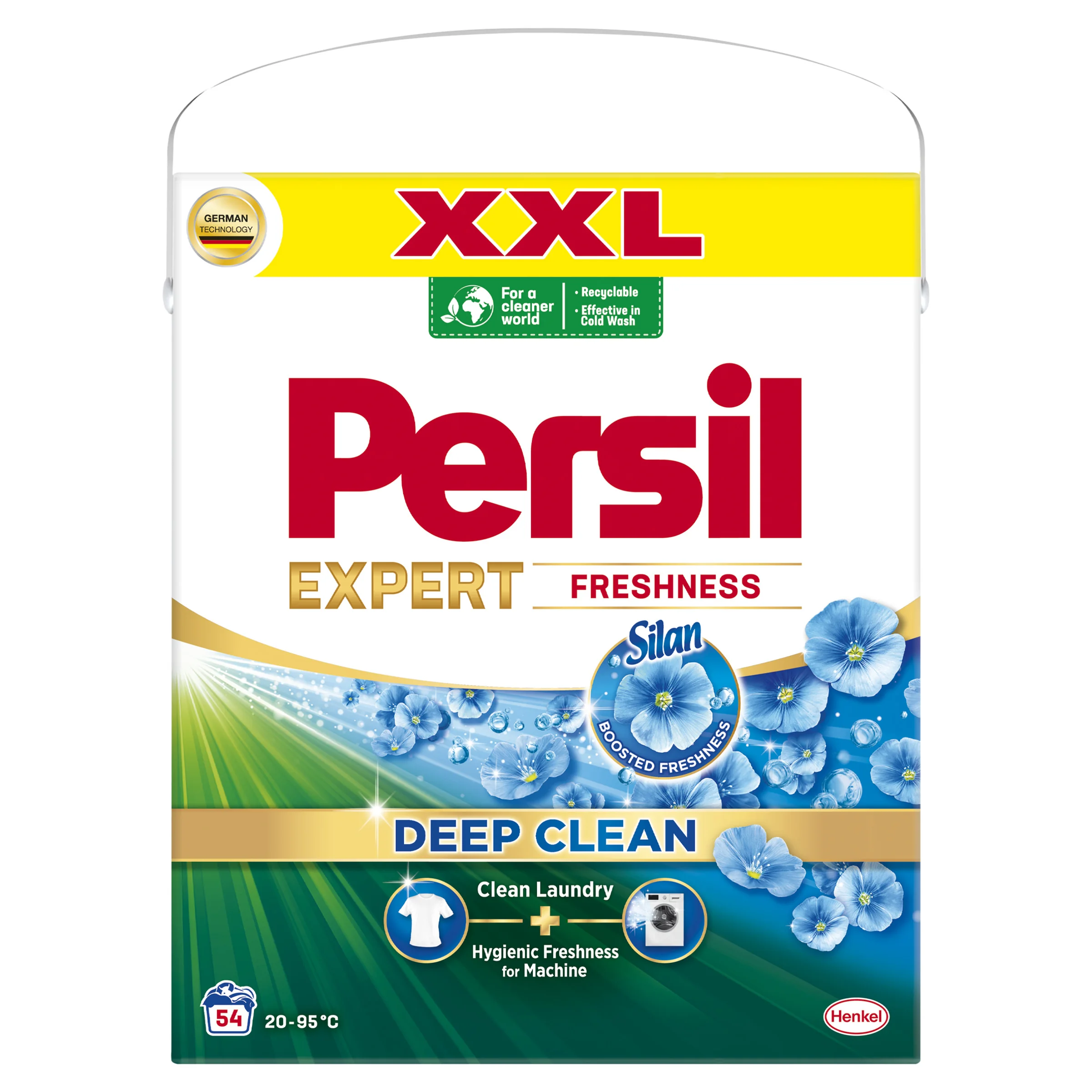 Persil Deep Clean Powder Expert Freshness proszek do prania kolorów, 54 prań, 2,97 kg