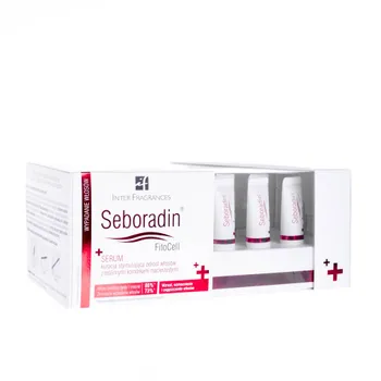 Seboradin FitoCell, serum-kuracja stymulująca odrost włosów, 15 x 6 g 