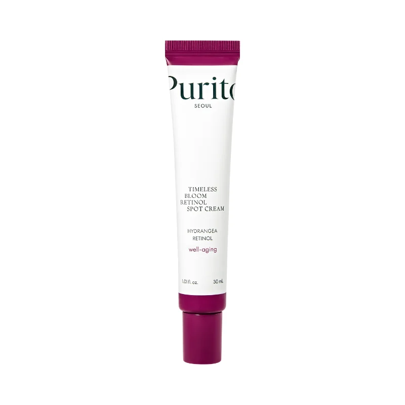 Purito Timeless Bloom przeciwzmarszczkowy krem punktowy z retinolem, 30 ml