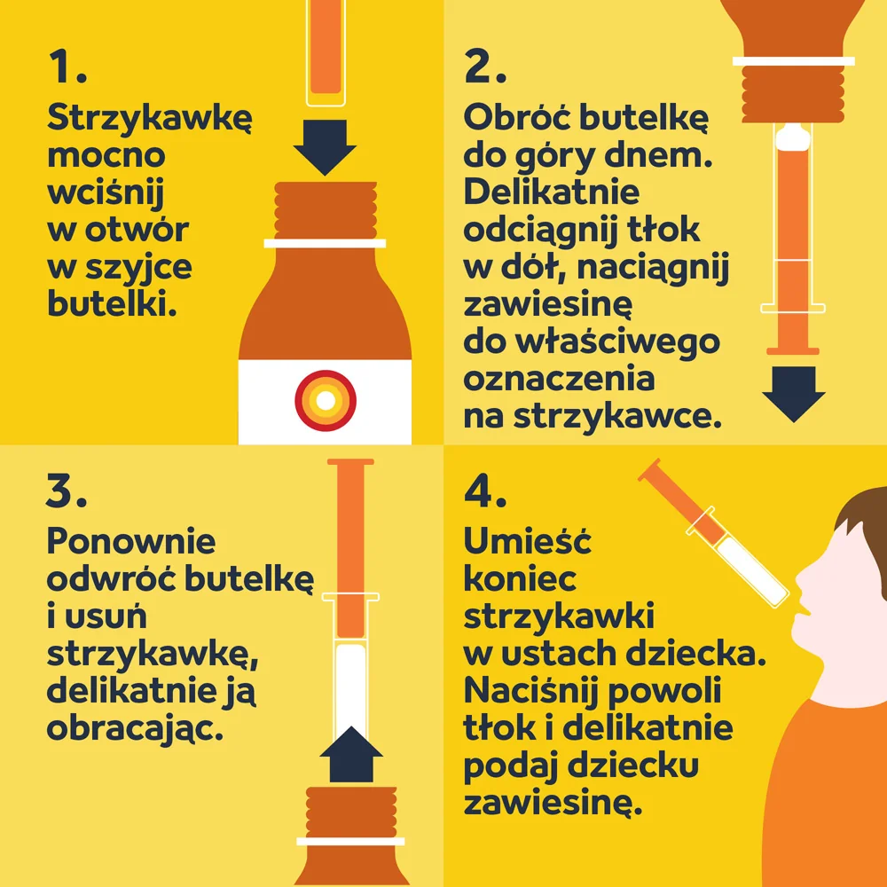 Nurofen Forte 40 mg/ml zawiesina doustna dla dzieci, smak pomarańczowy, 100 ml
