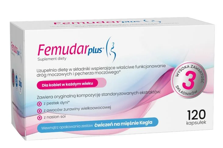 Femudar plus suplement diety, 120 kapsułek