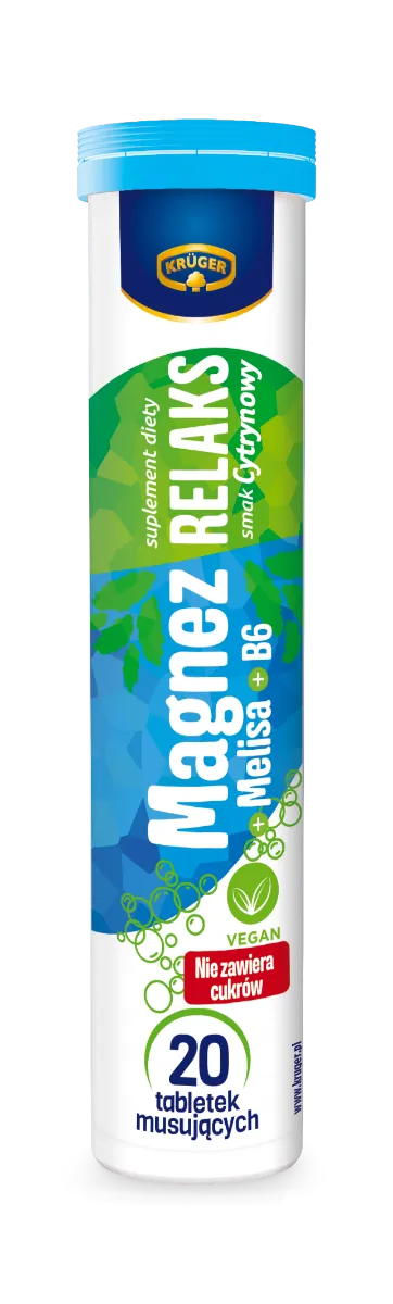Krüger Magnez Relaks 20 tabletek