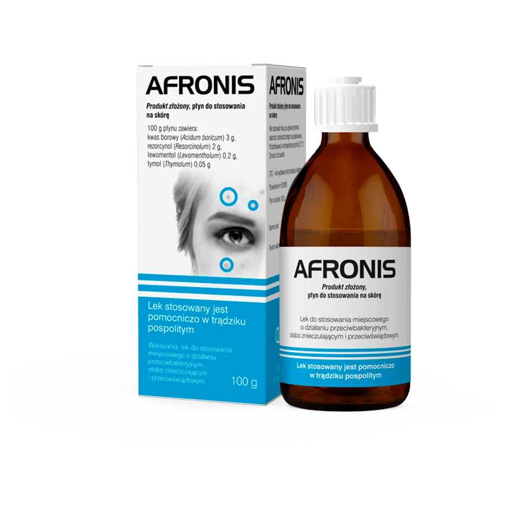 Afronis płyn do stosowania na skórę, 100 g