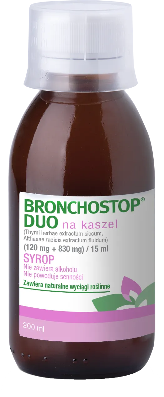 Bronchostop Duo na kaszel, syrop, 120 ml 
