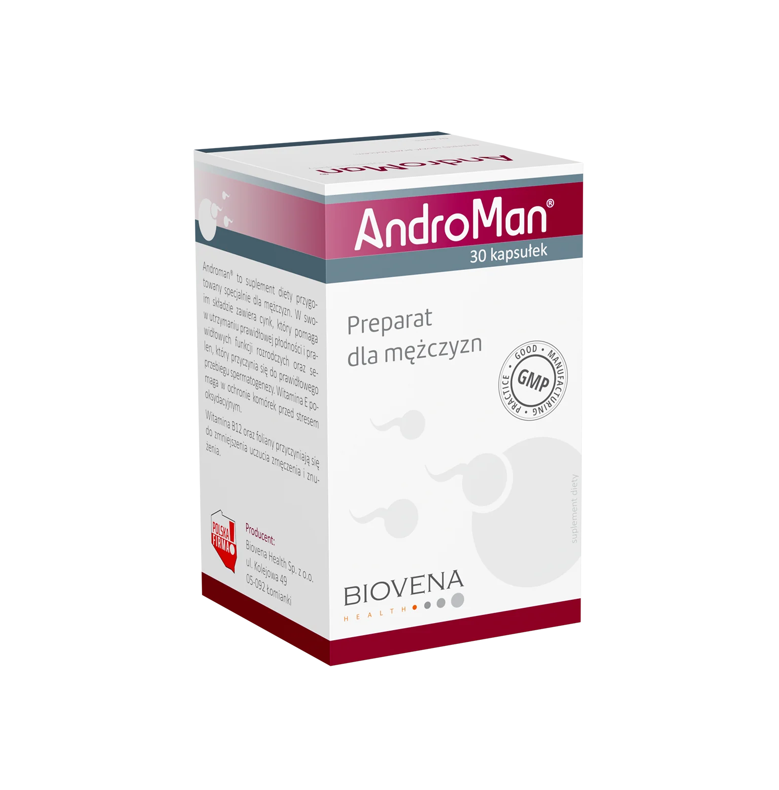 Biovena Health AndroMan 30 kapsułek