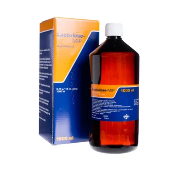 Lactulose-MIP, syrop o działaniu łagodnie przeczyszczającym, 1000 ml 