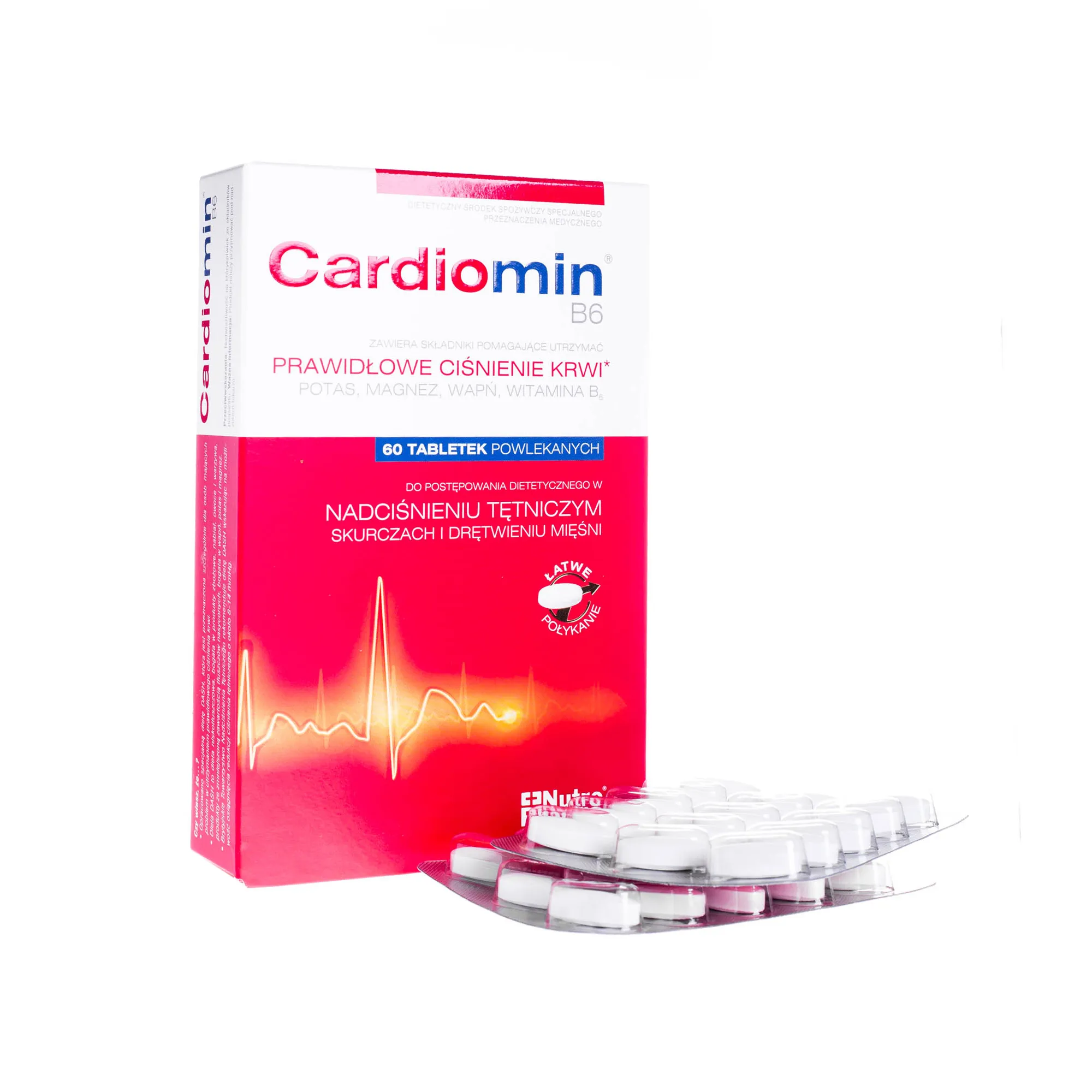 Cardiomin B6, suplement diety, 60 tabletek