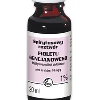 Spirytusowy Roztwór Fioletu Gencjanowego 1% Gemi, 20ml