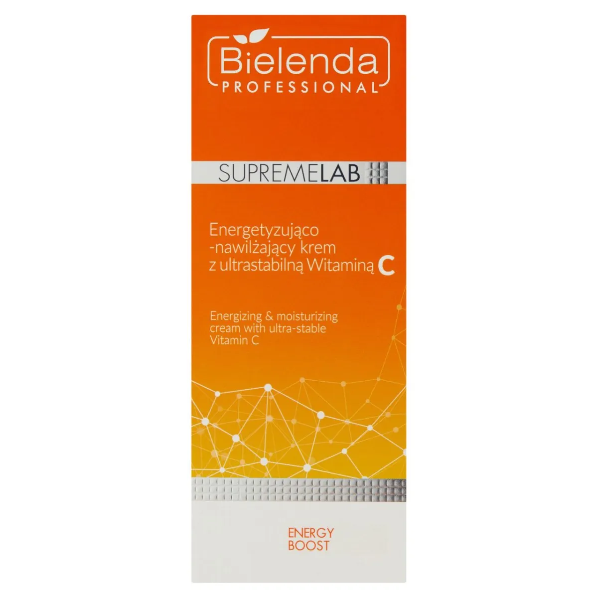 Bielenda Professional SupremeLab, energetyzująco-nawilżający krem z ultrastabilną witaminą C, 50 ml 