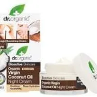 Dr. Organic Bioactive Skincare, krem na noc z olejem kokosowym, 50 ml
