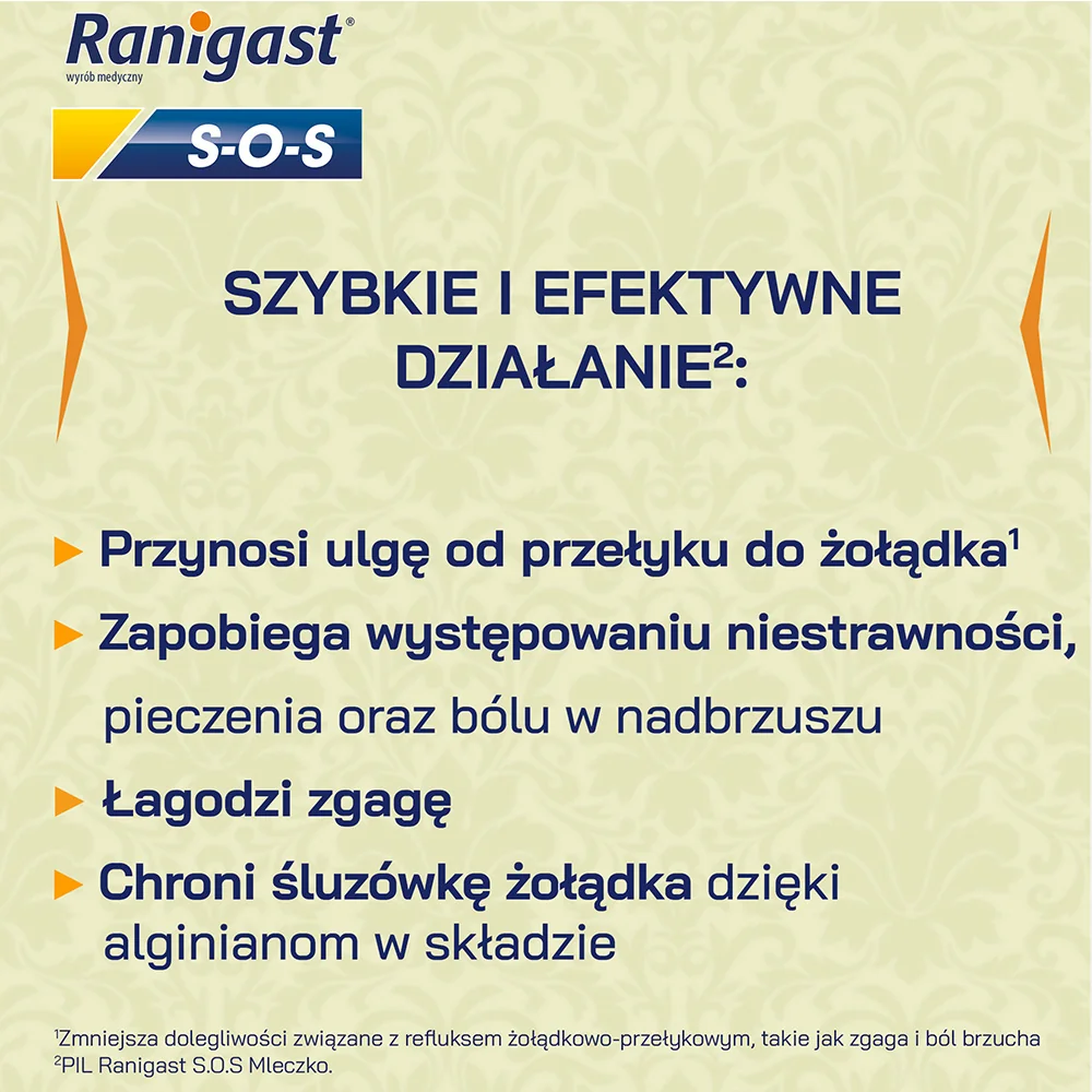 Ranigast S-O-S zawiesina doustna, 200 ml