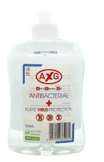 AXG Żel antybakteryjny z Aloesem, 500 ml