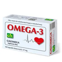 Gal Galomega Omega-3, suplement diety, 100 kapsułek