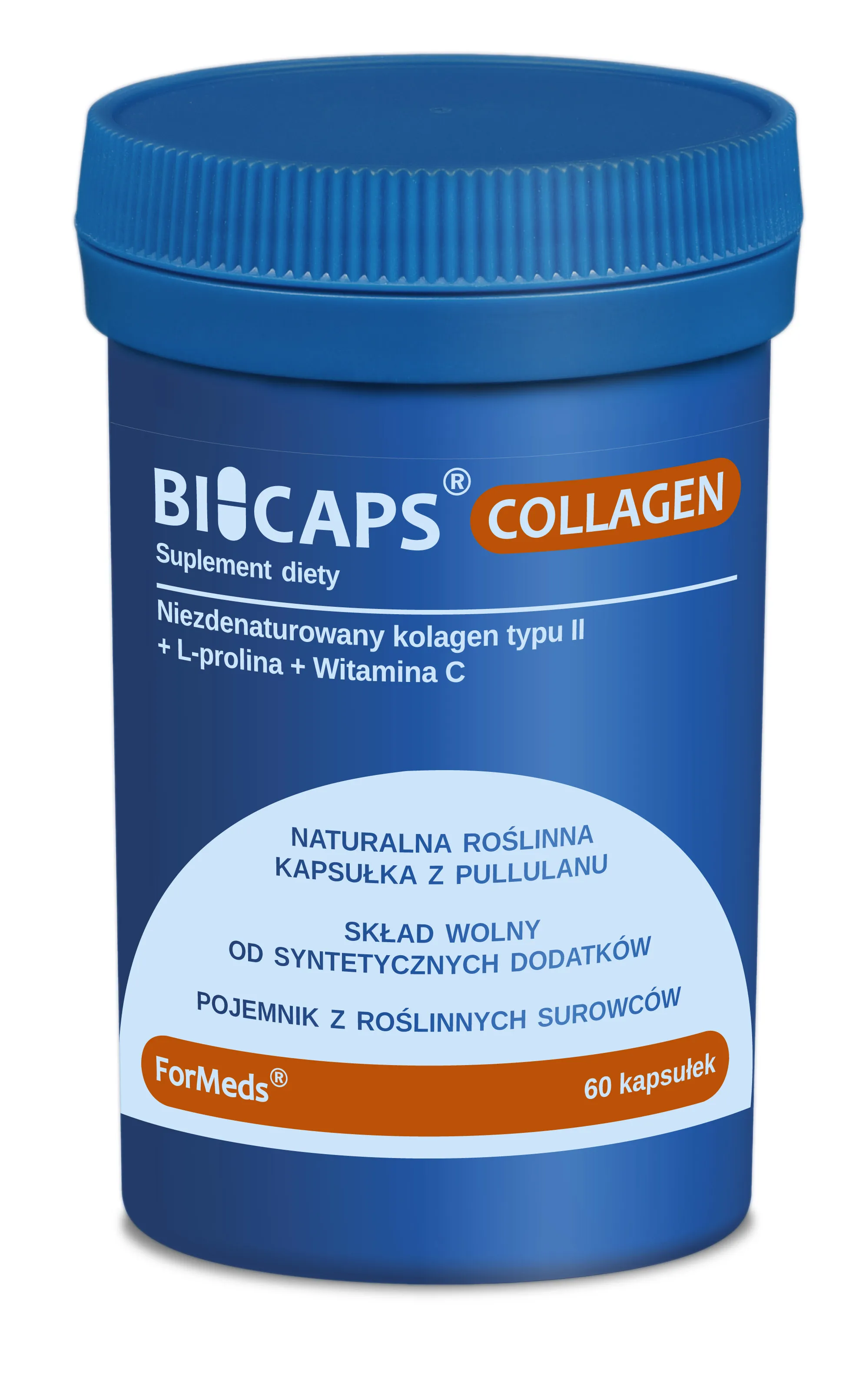 ForMeds Bicaps Collagen, suplement diety, 60 kapsułek