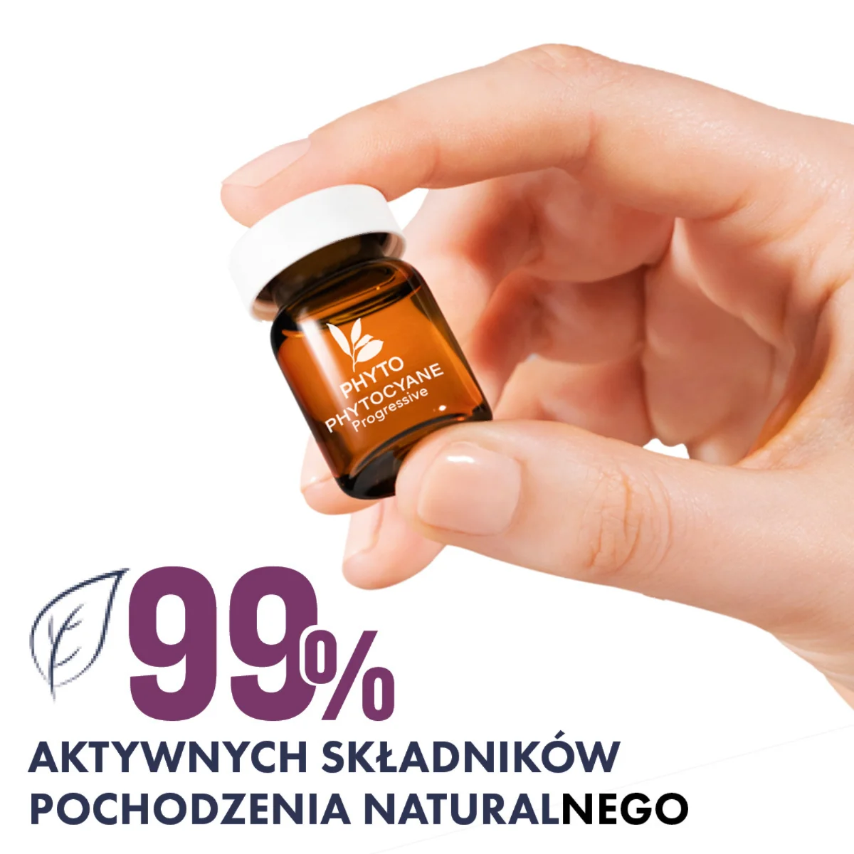 PHYTO PHYTOCYANE kuracja przeciw postępującemu wypadaniu włosów dla kobiet, 12 x 5 ml