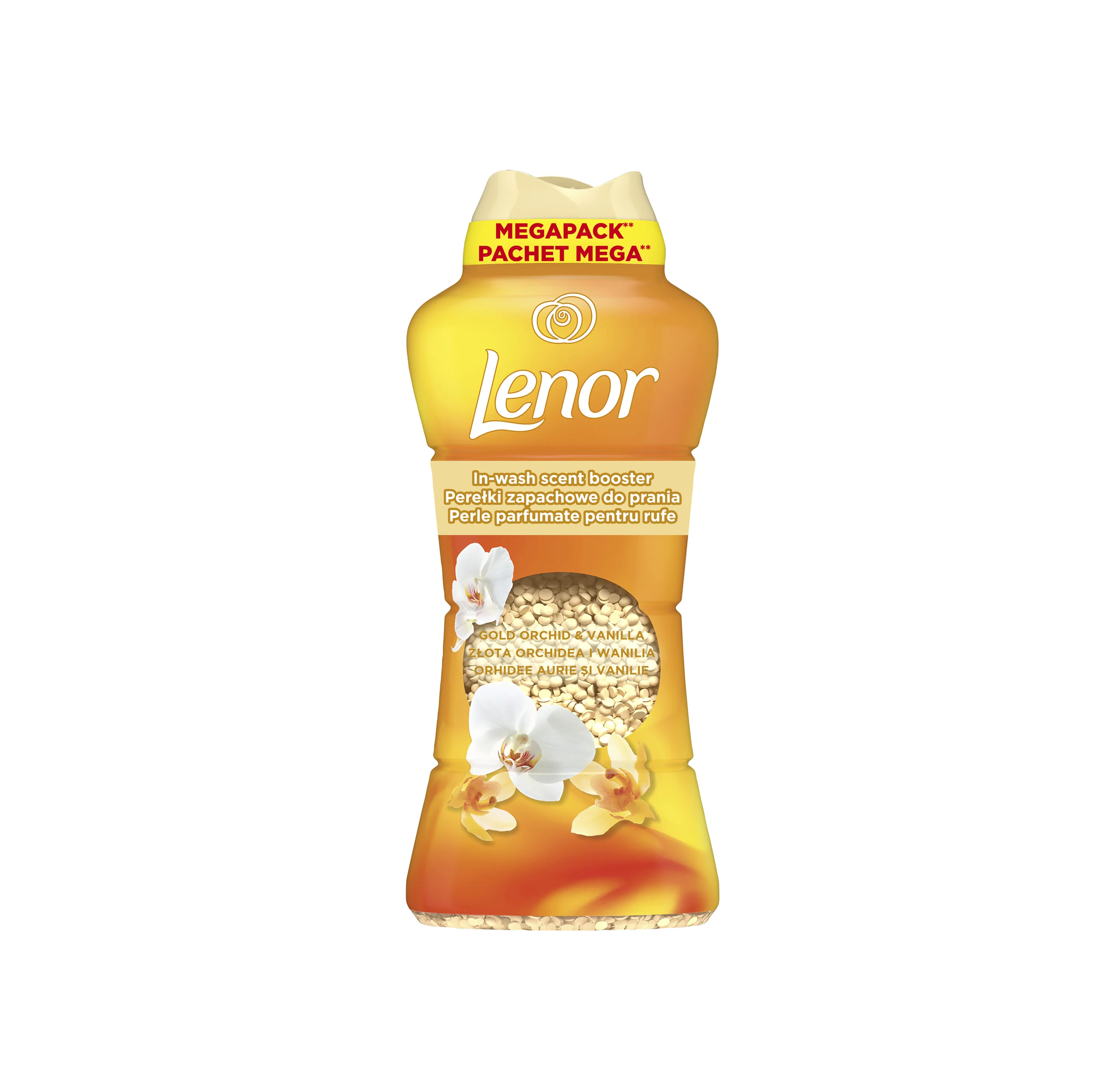 Lenor Gold Orchid & Vanilla perełki zapachowe do prania, 735 g