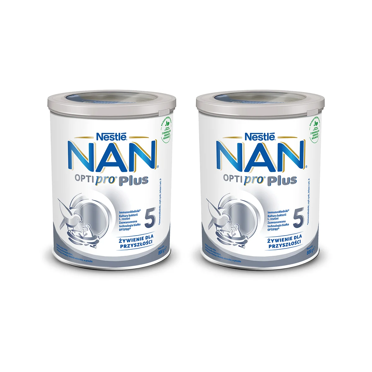 NAN Optipro Plus 5 mleko modyfikowane, proszek 2x800g